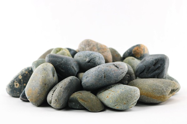 1"-2" Black Beach Pebbles